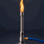 brander met pauzevlam